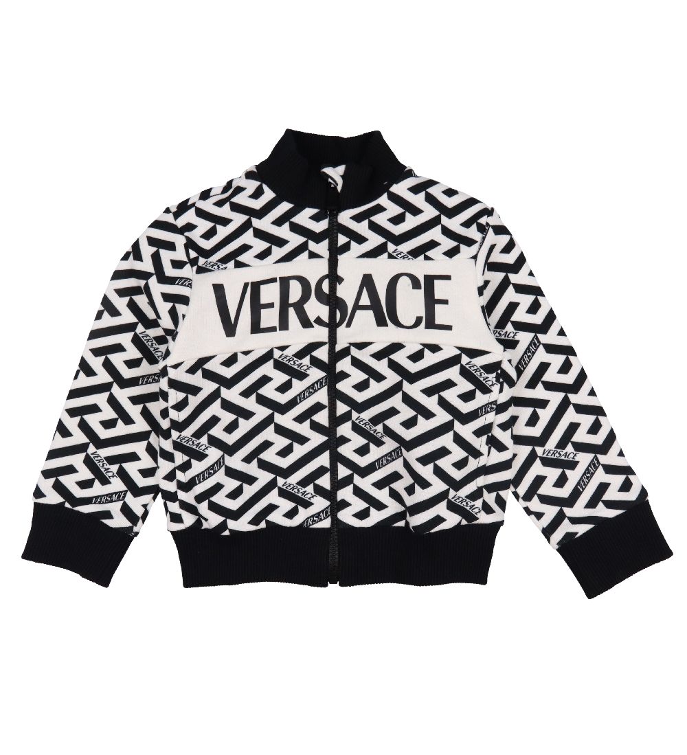 Versace Cardigan - Hvid/Sort