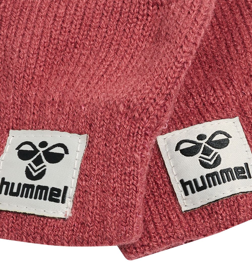 Hummel Luffer - Strik - hmlDuo Mittens - Deco Rose