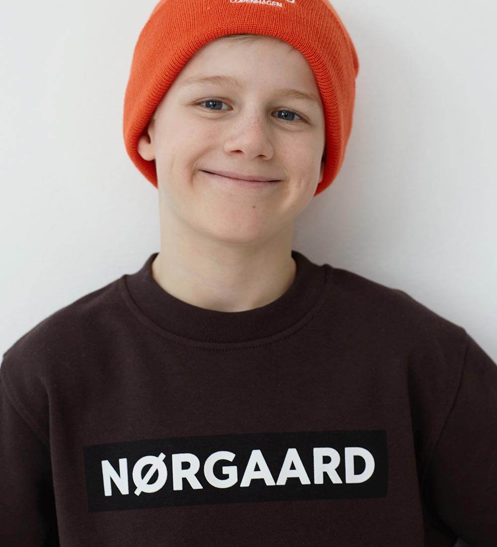 Mads Nørgaard Sweatshirt - Solo Sweatshirt - Black Coffee