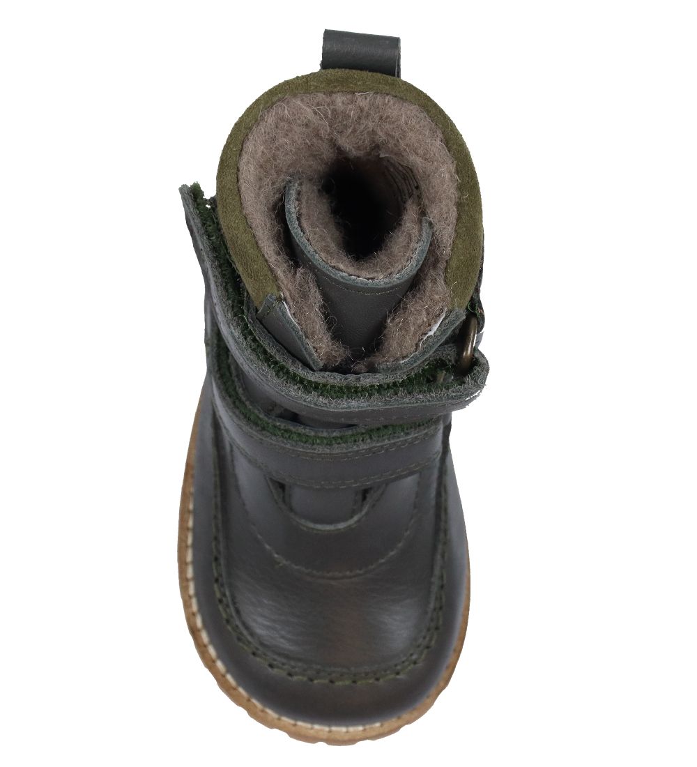Pom Pom Vinterstvler - Velcro Boot Tex - Med For - Dark Pine