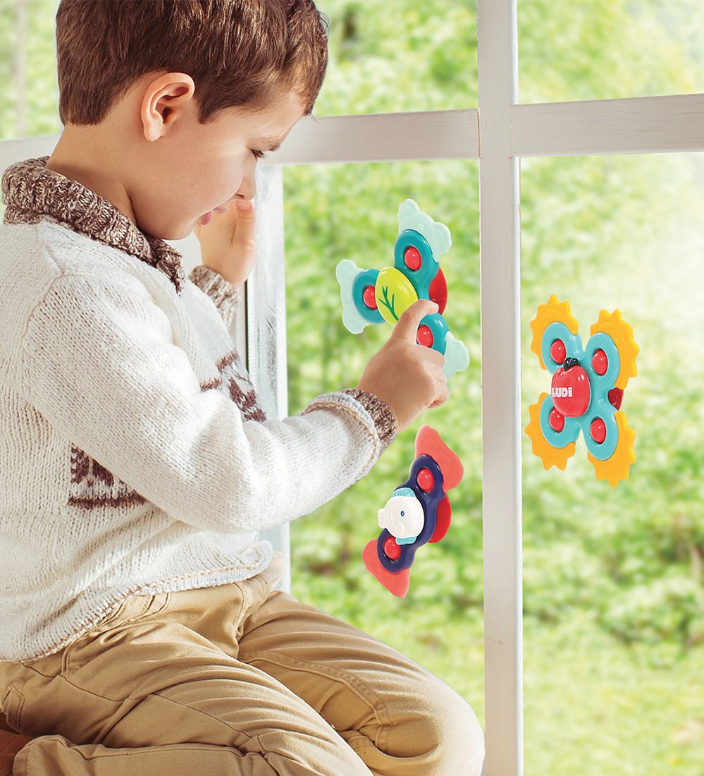 Ludi Legetøj - Baby Spinners - Multi