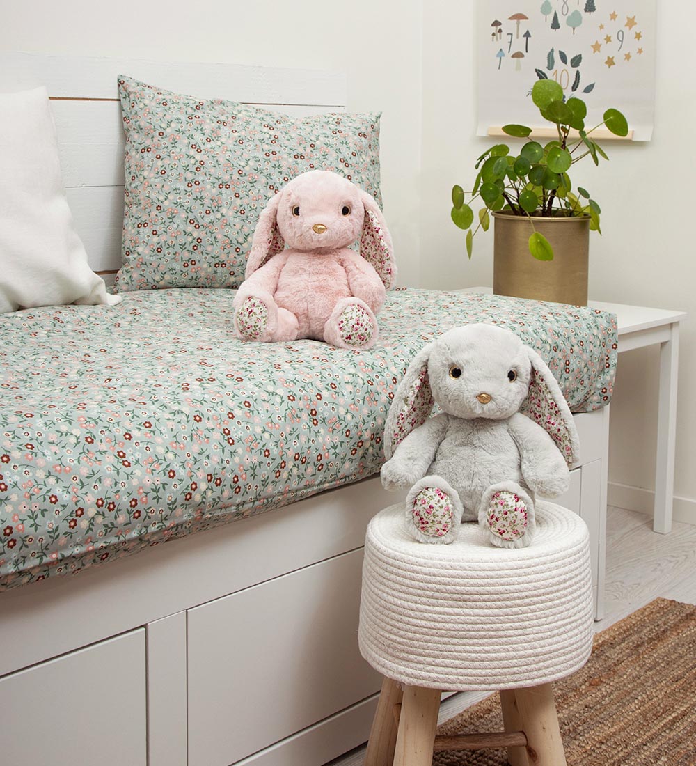 Teddykompaniet Bamse - Bunnies - 35 cm - Flora I Støvet Rosa