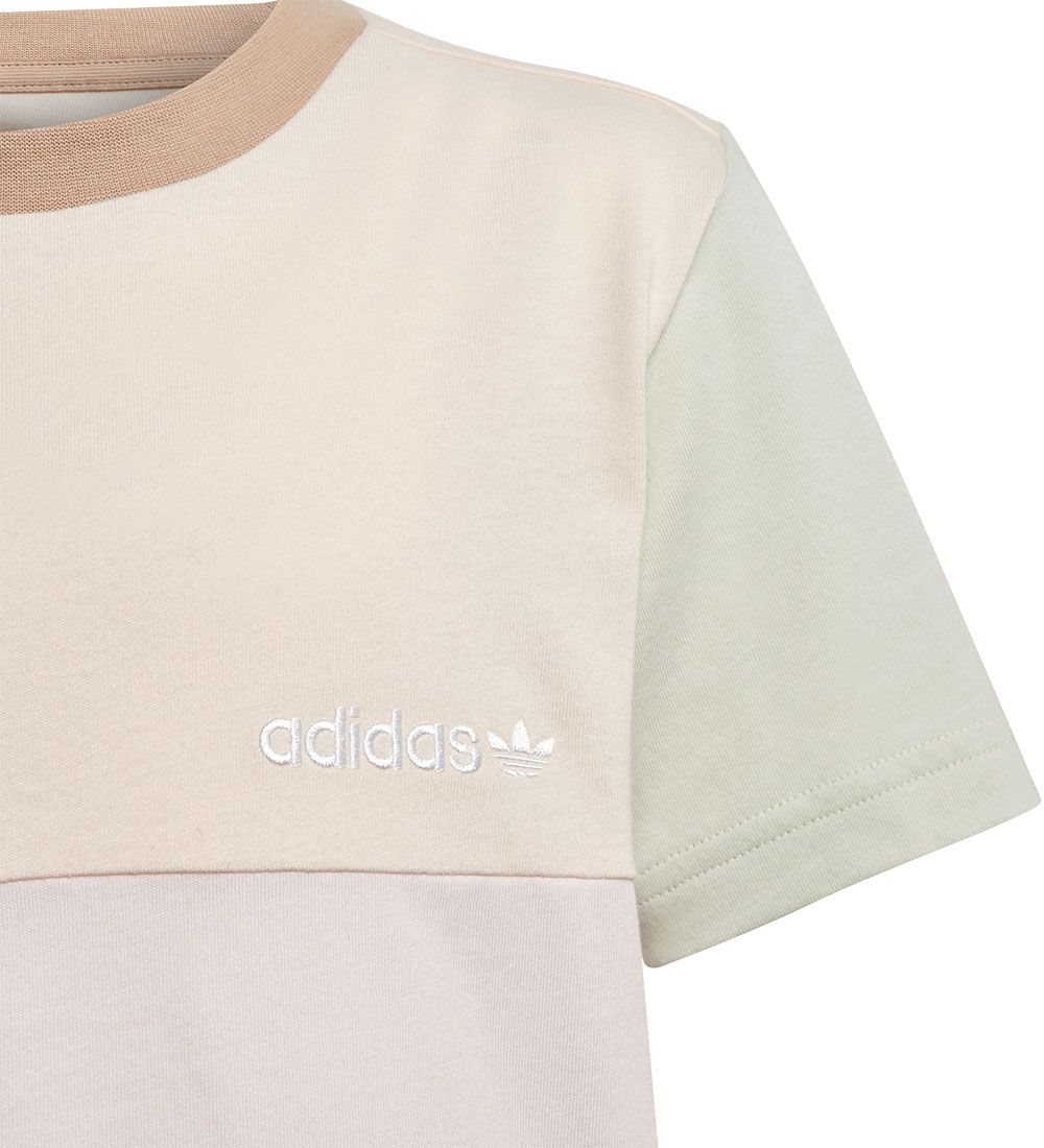 adidas Originals T-Shirt - Beige/Lilla