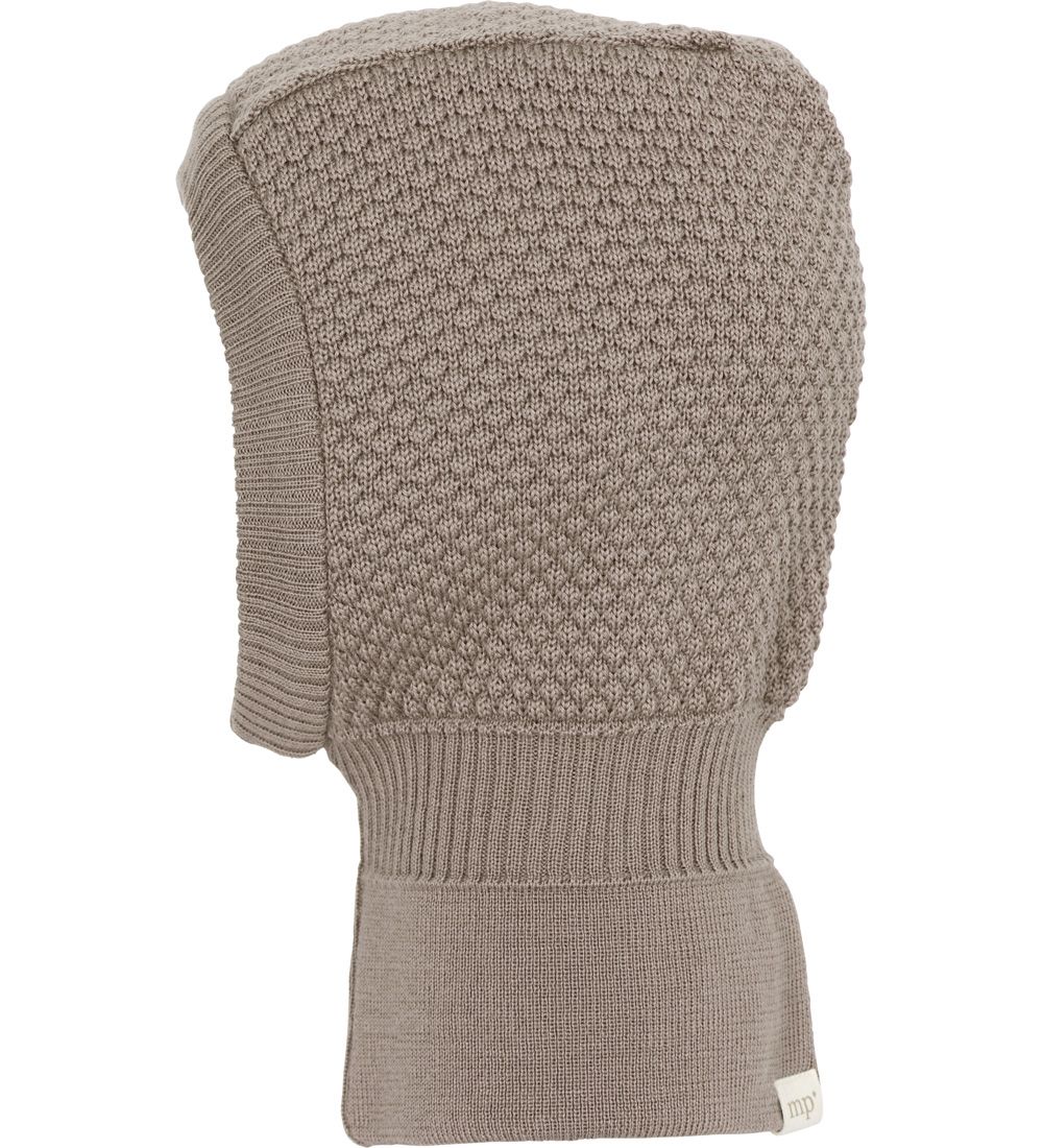 MP Elefanthue - 2-lags - Uld - Light Brown Melange