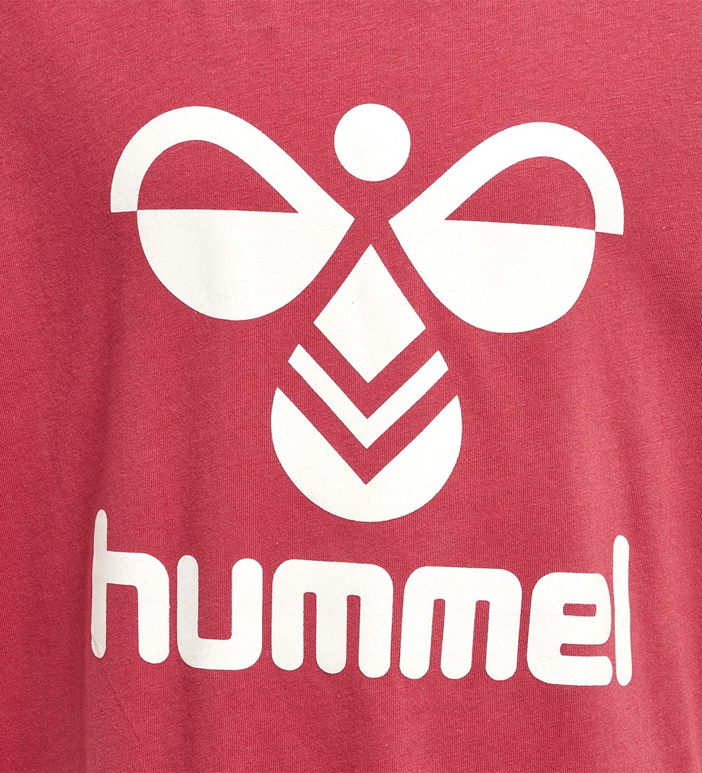 Hummel T-shirt - hmlTres - Earth Red