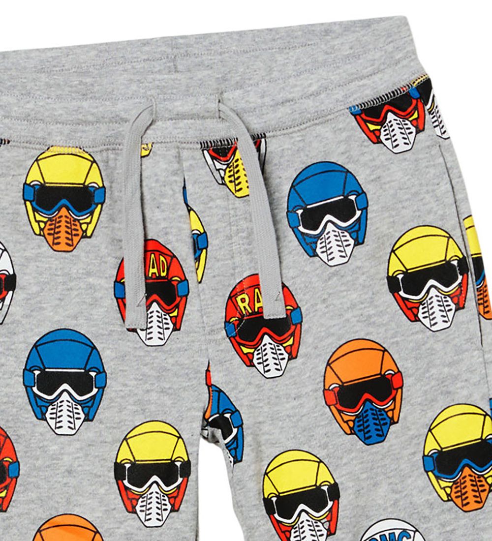 Stella McCartney Kids Sweatpants - Gråmeleret m. Hjelme