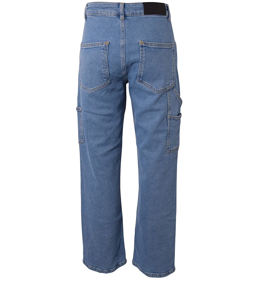 Hound Jeans - Extra Wide Worker Pants - Light Stone Wash