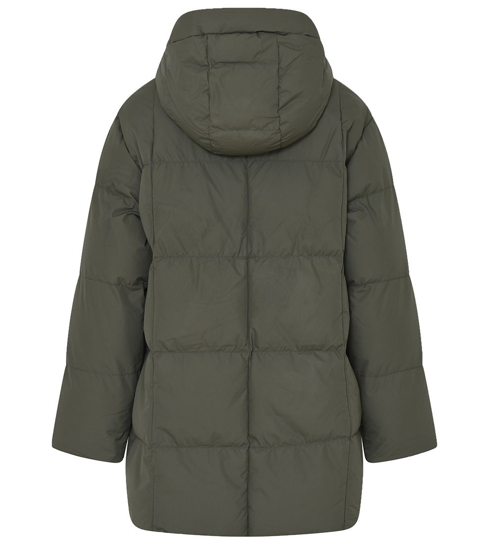 KABOOKI Dynefrakke - KbJolie 200 - Olive green