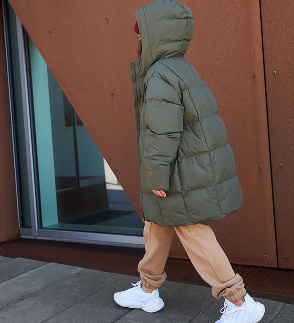 KABOOKI Dynefrakke - KbJolie 200 - Olive green