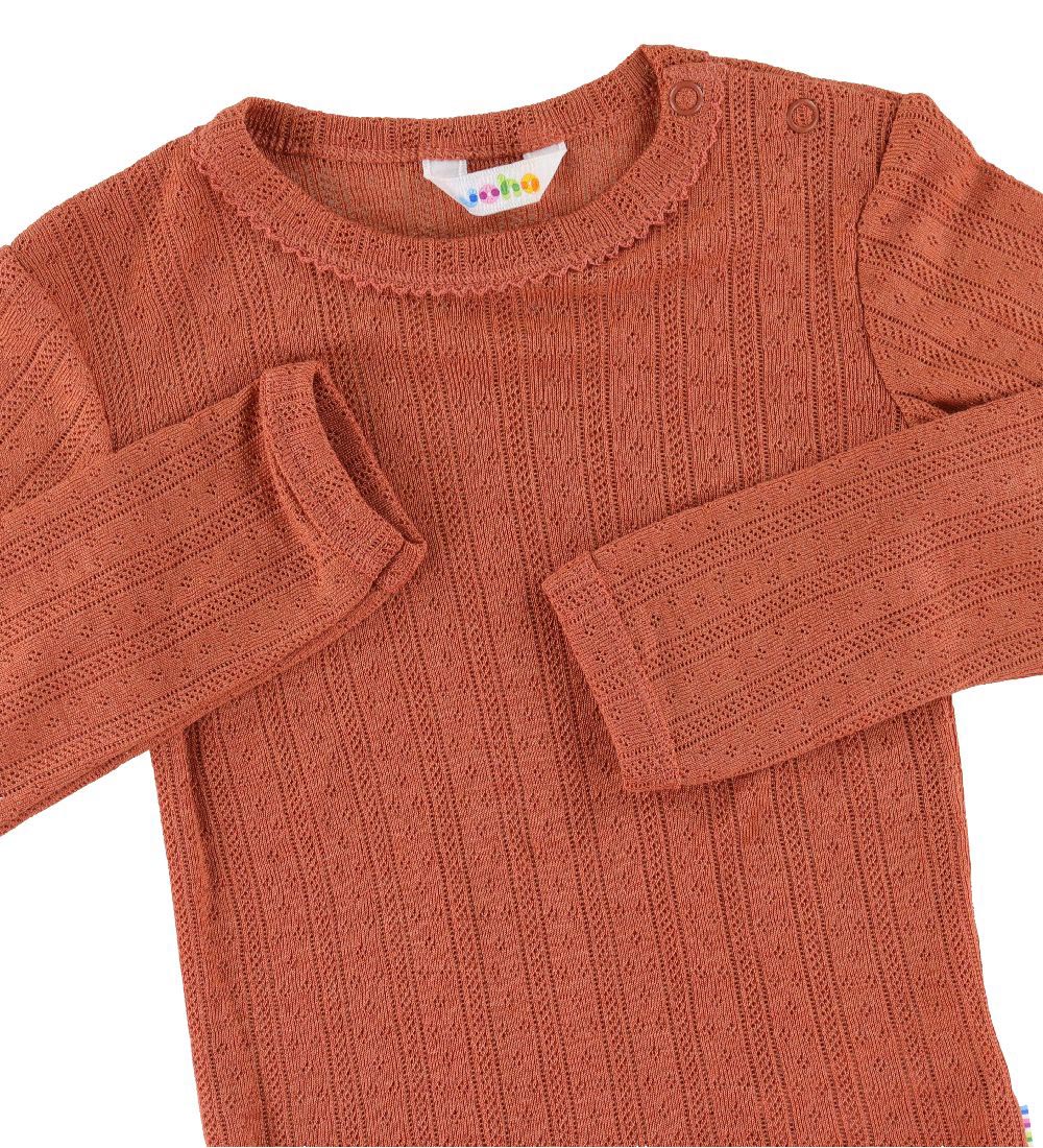 Joha Body l/æ - Uld/Silke - Orange