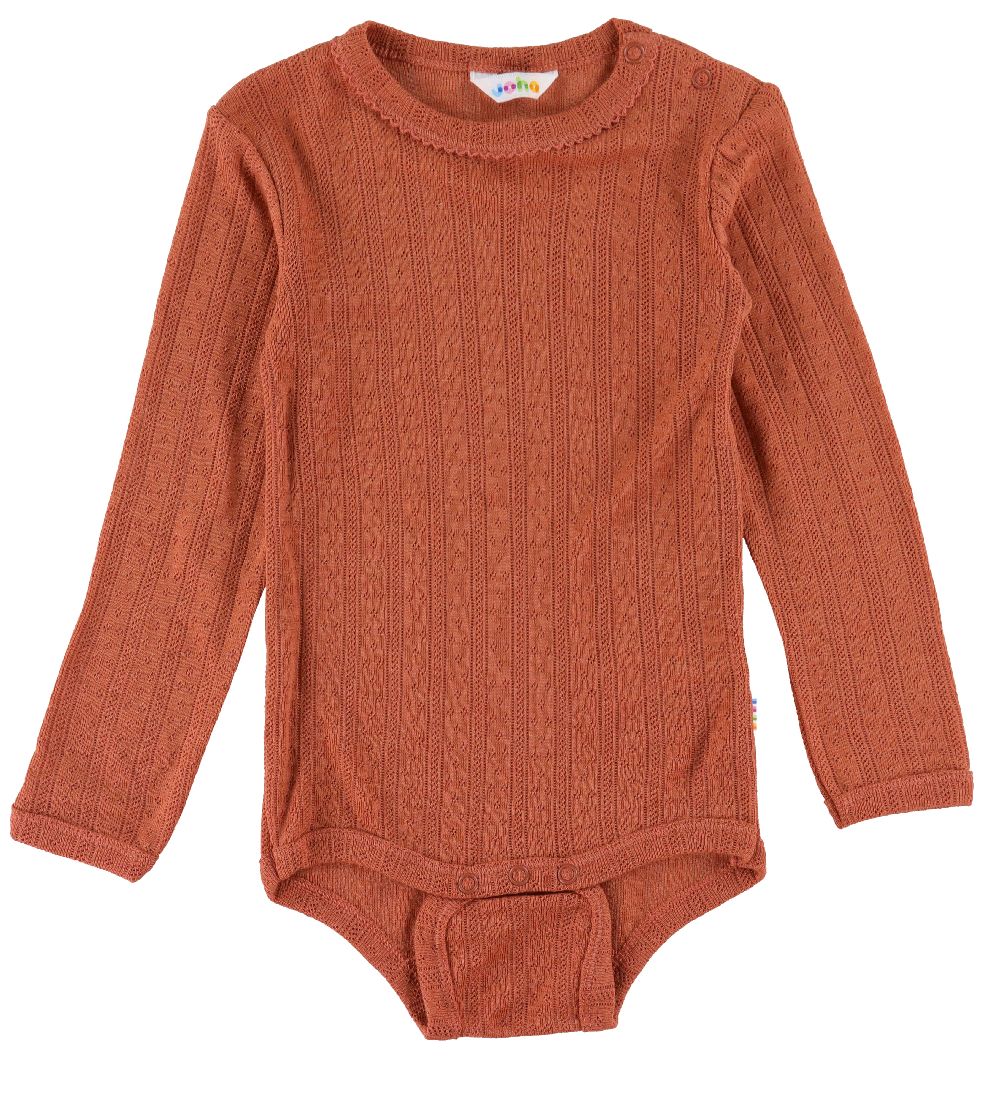 Joha Body l/æ - Uld/Silke - Orange