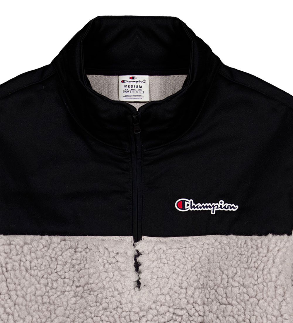 Champion Fashion Sweatshirt - Plys - Grå/Sort
