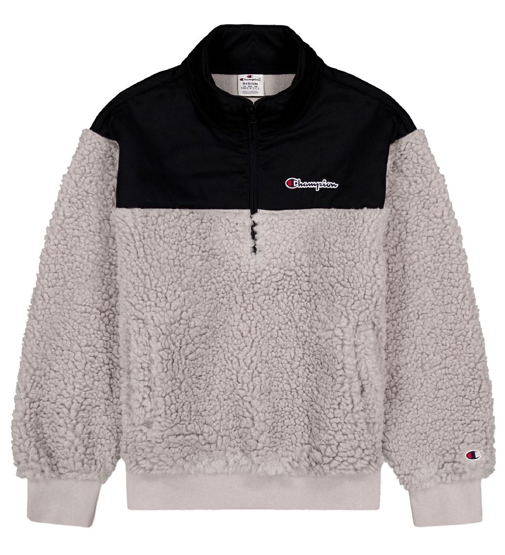 Champion Fashion Sweatshirt - Plys - Grå/Sort