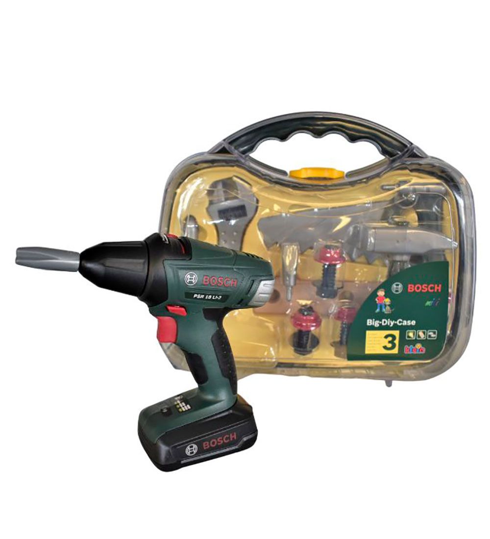 Bosch Mini Værktøjskasse - Legetøj - Big Diy Case