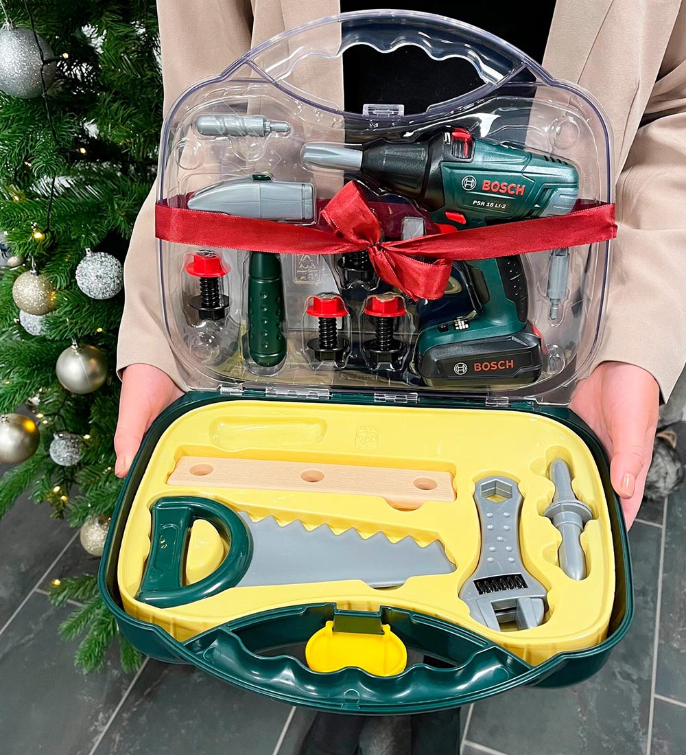 Bosch Mini Værktøjskasse - Legetøj - Big Diy Case