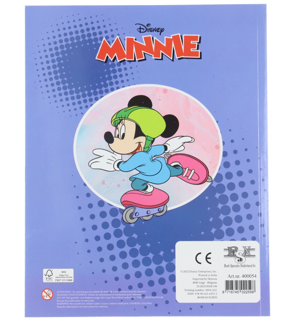 Megastar Malebog m. Klistermrker - 208 Sider - Mickey Mouse