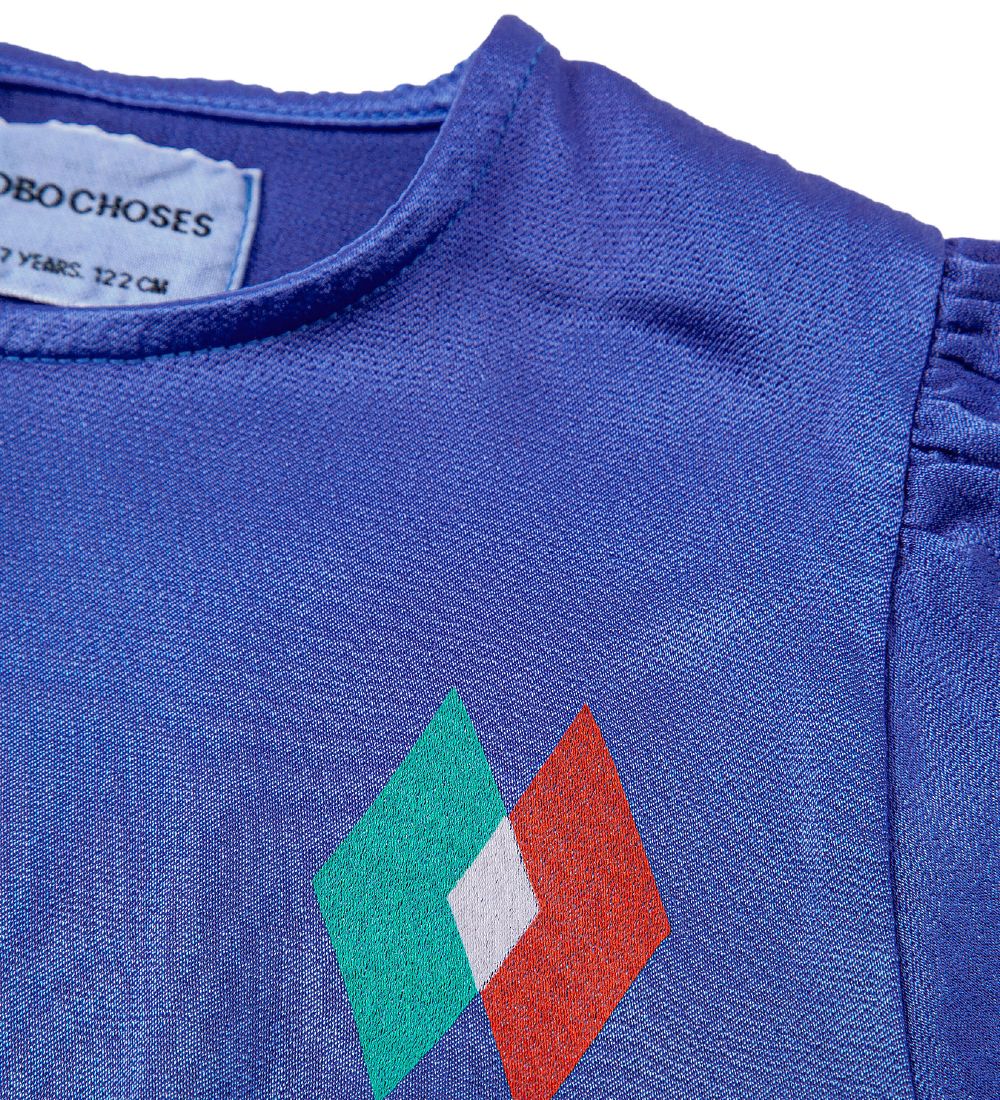 Bobo Choses Kjole - Stripes All Over - Blå