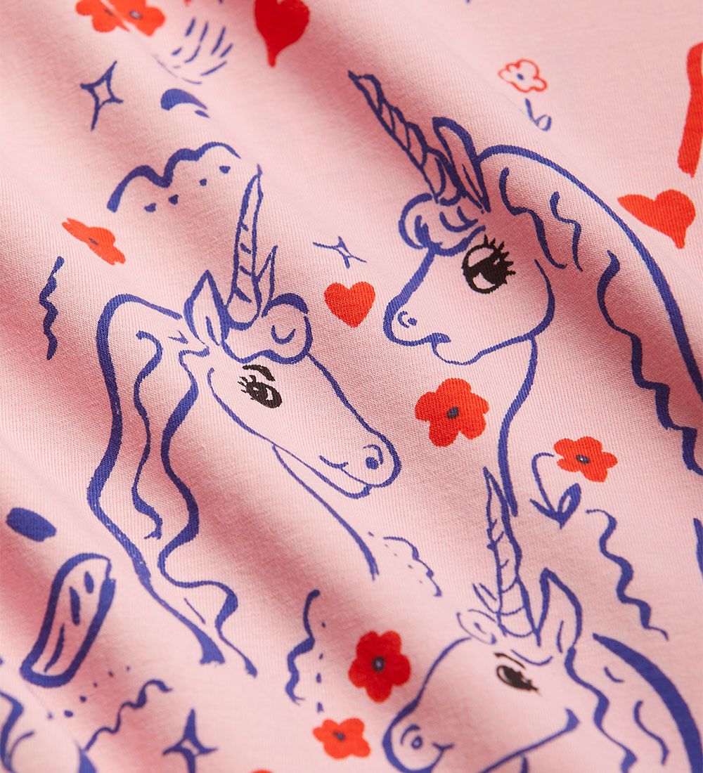 Mini Rodini Leggings - Scottish Unicorns AOP - Pink