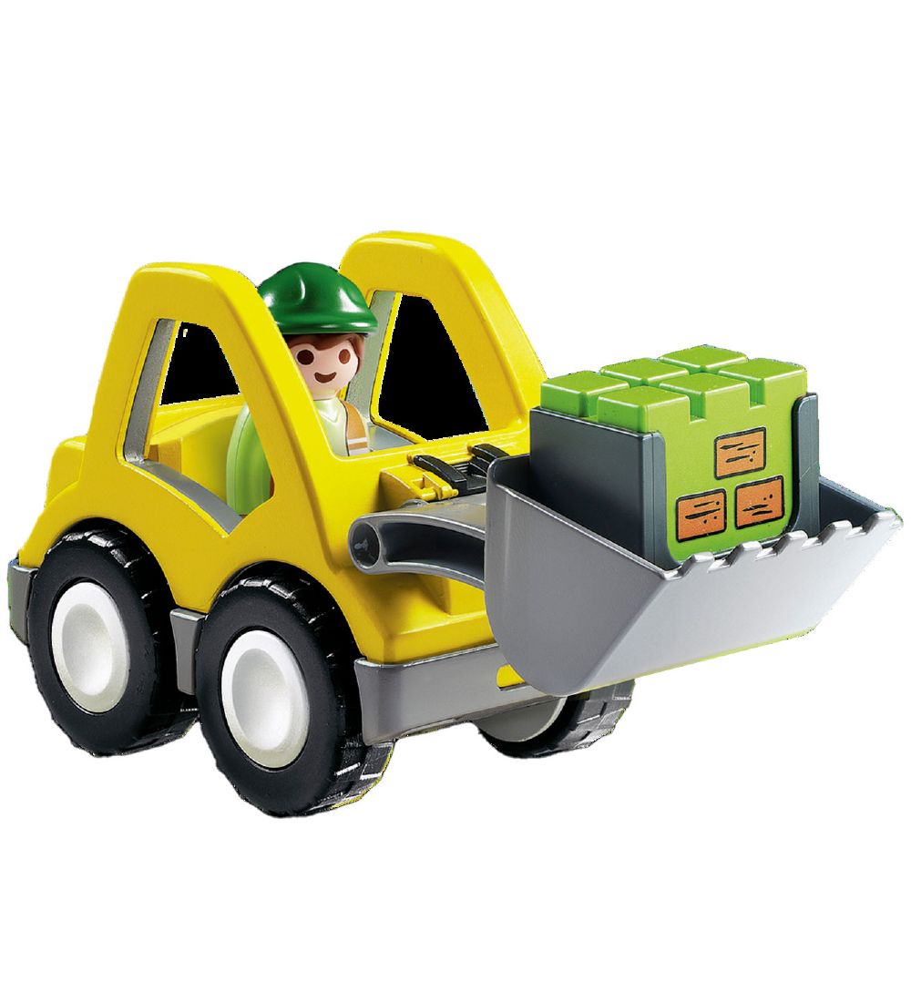 Playmobil 1.2.3 - Excavator - 6775 - 3 Dele