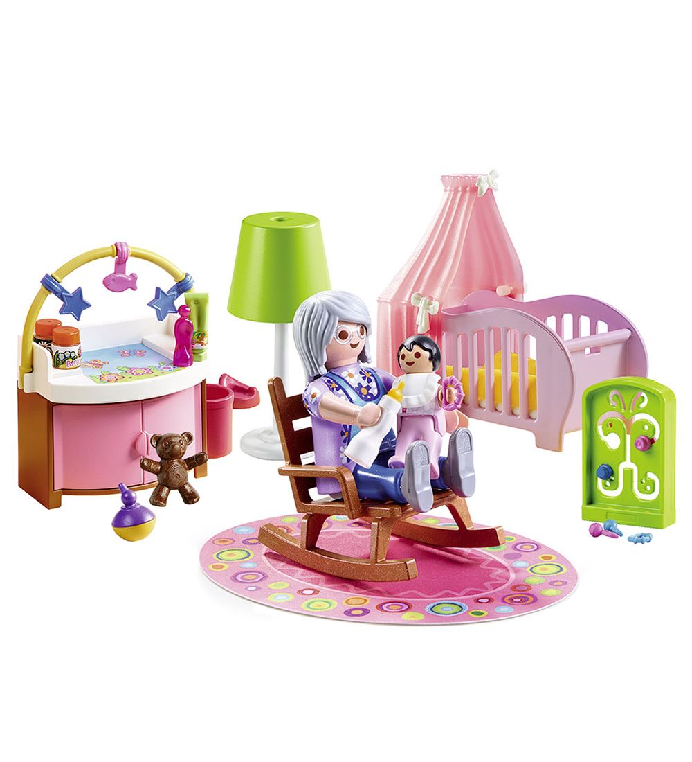 Playmobil Dollhouse - Babyværelse - 70210 - 43 Dele