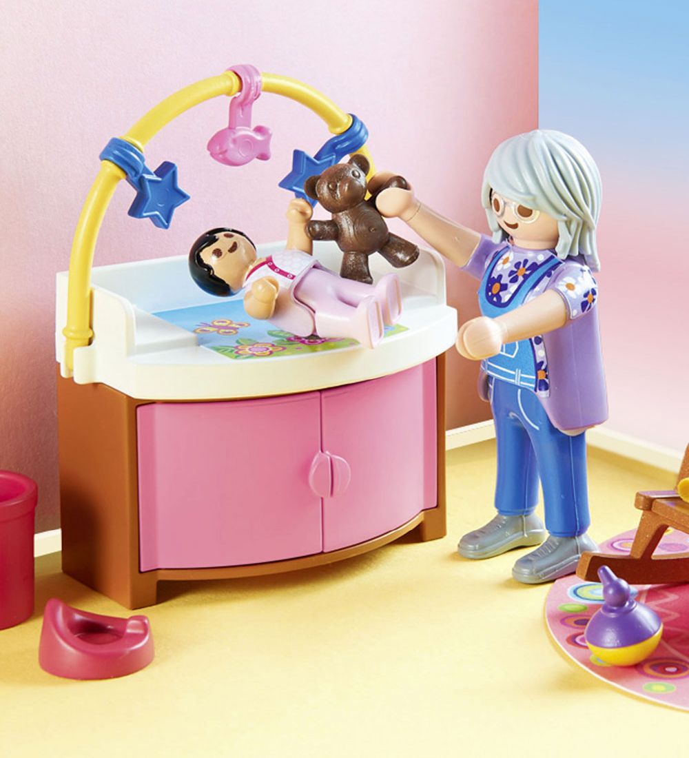 Playmobil Dollhouse - Babyværelse - 70210 - 43 Dele