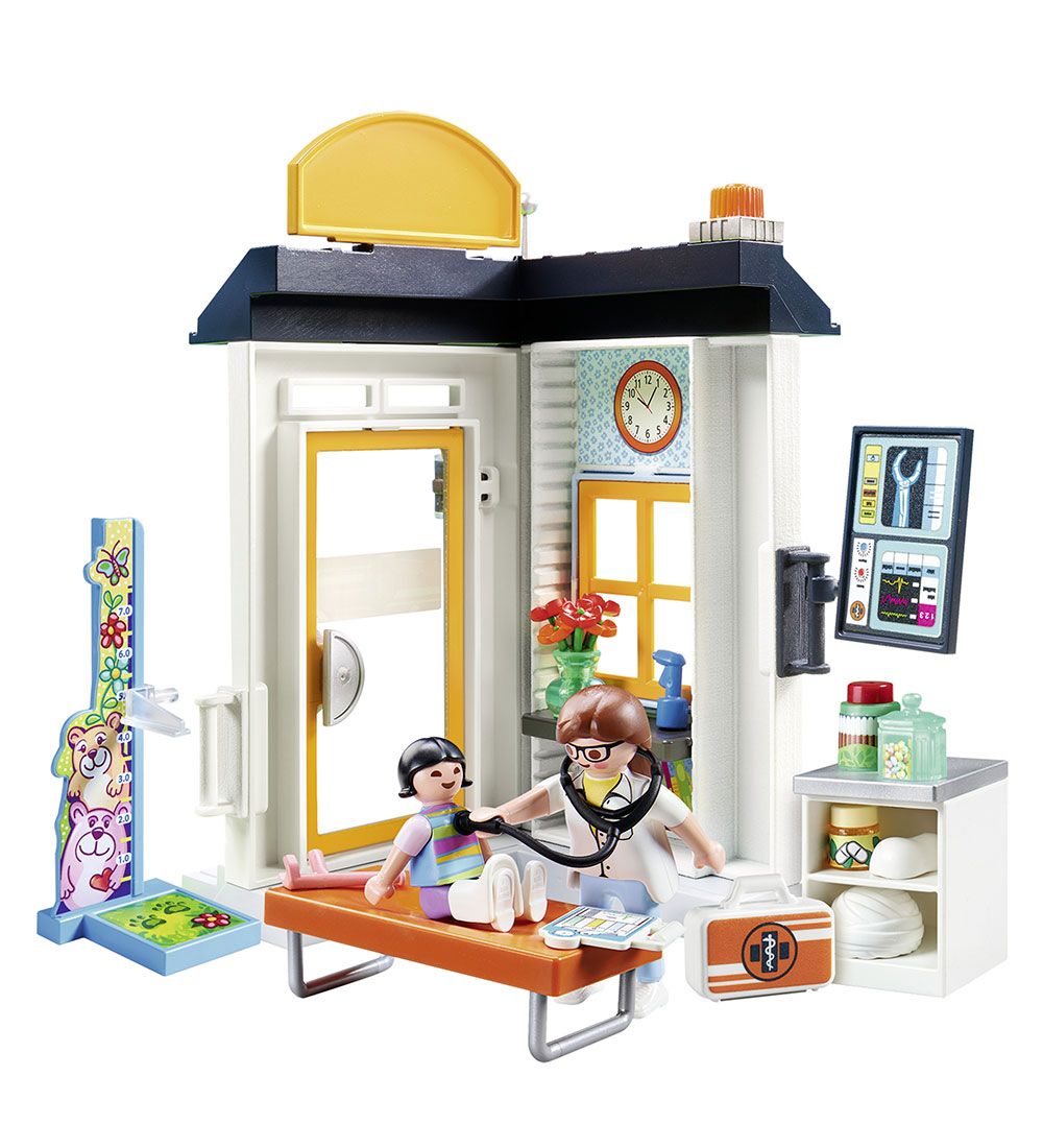 Playmobil City Life - Starter Pack Børnelæge - 70818 - 57 Dele
