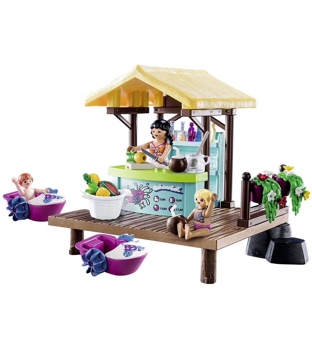 Playmobil Family Fun - Robådsudlejning Med Saftbar - 70612 - 91