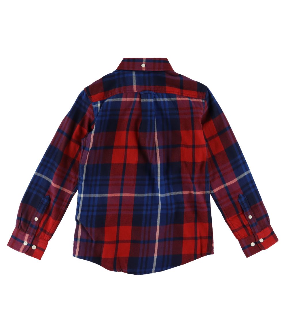 GANT Skjorte - Plaid Flannel - Ruby Red