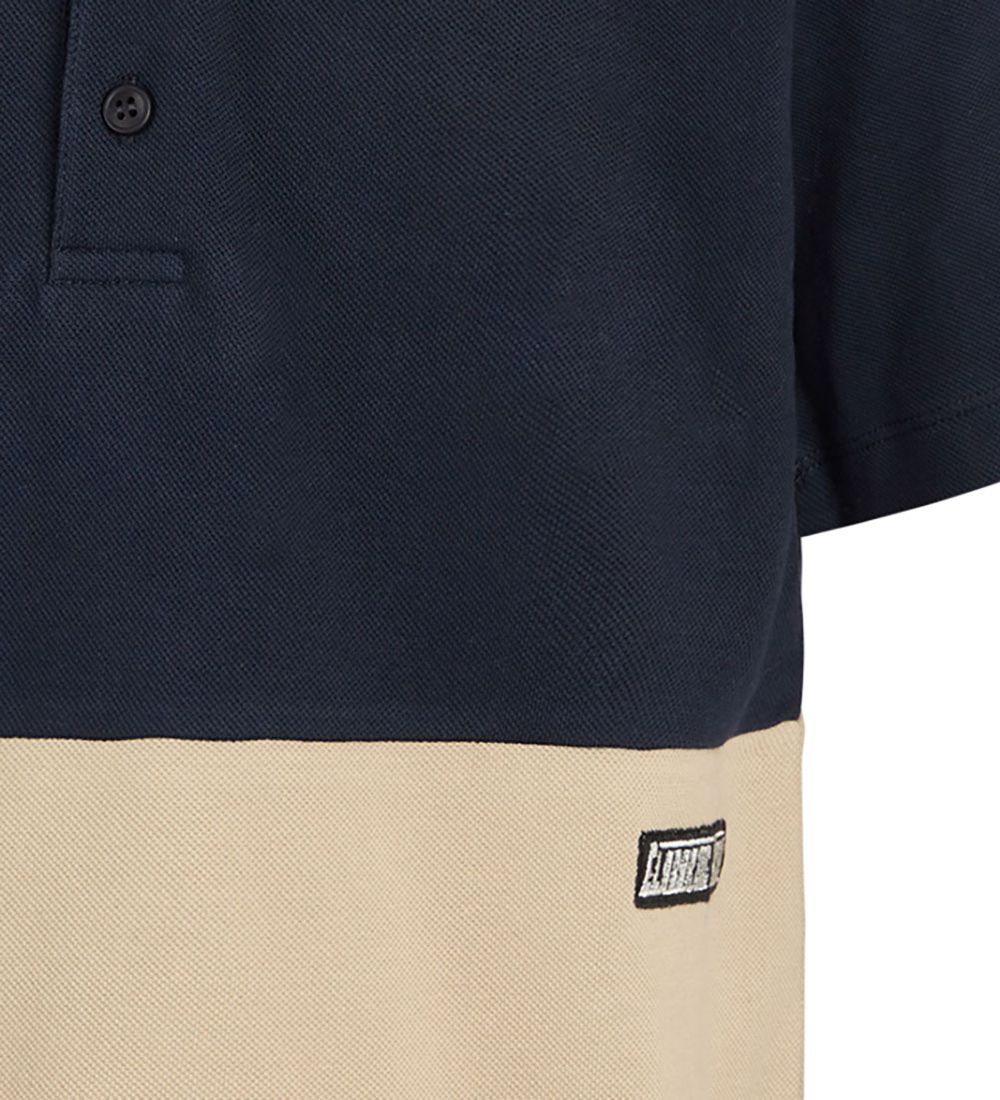 Grunt Polo T-shirt - Darko Polo Pique - Navy