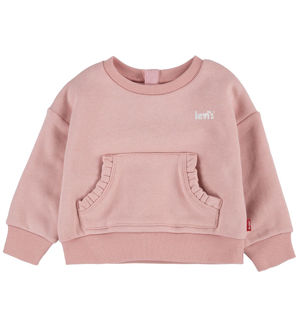 Levis Kids Sweatshirt m. Lomme - Bridal Rose