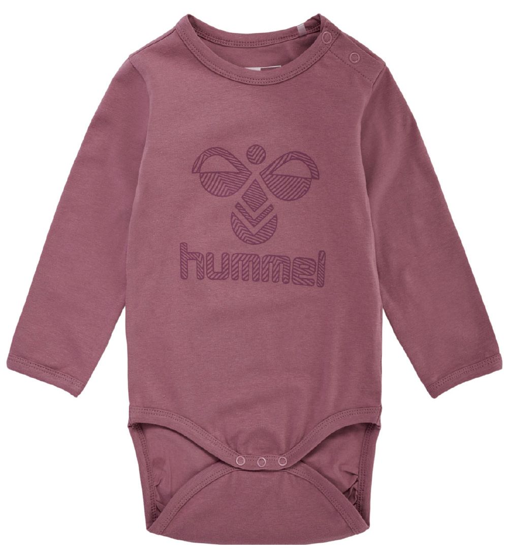 Hummel Body l/ - hmlFastwo - Tulipwood m. Logo