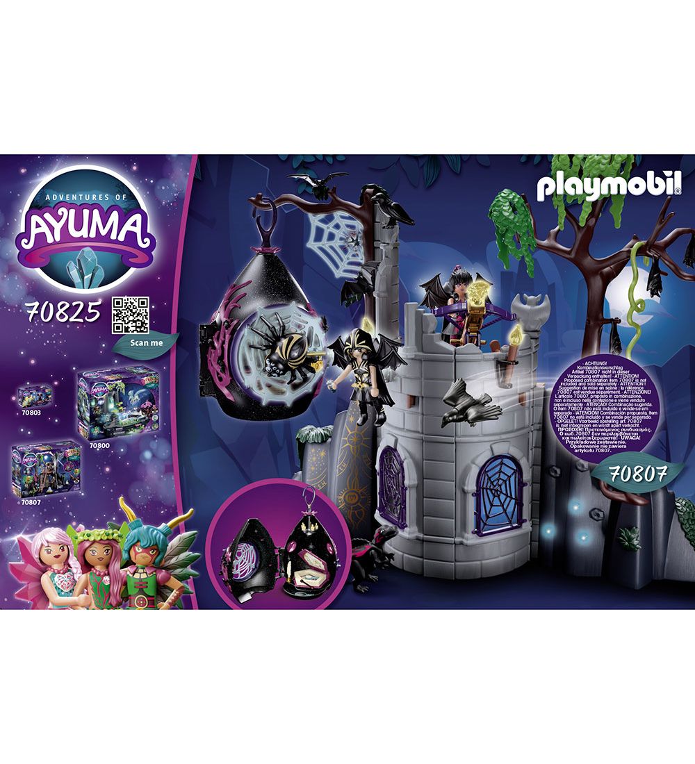 Playmobil Ayuma - Bat Fairies Skjulested - 70825 - 54 Dele