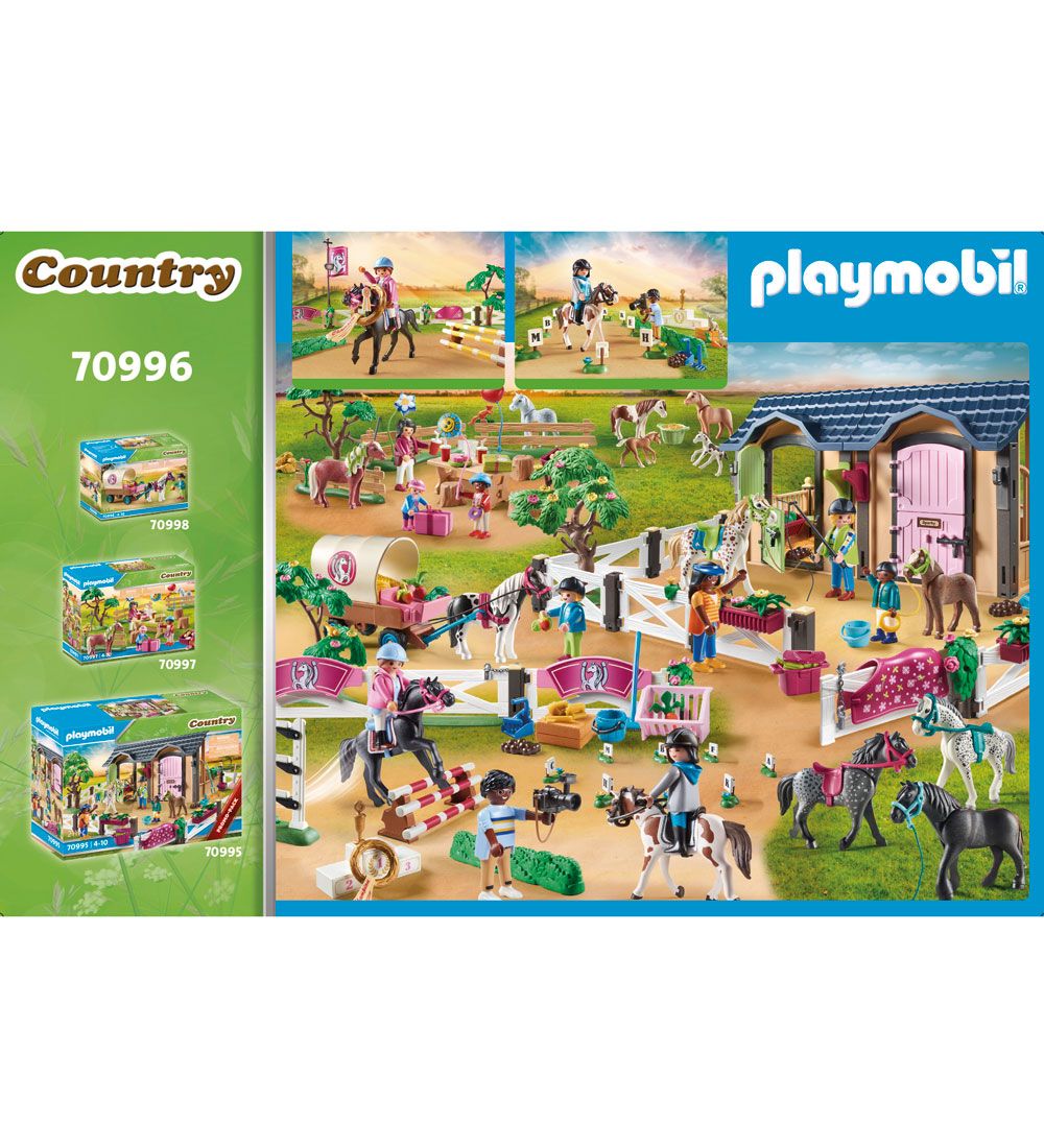 Playmobil Country - Rideturnering - 70996 - 188 Dele