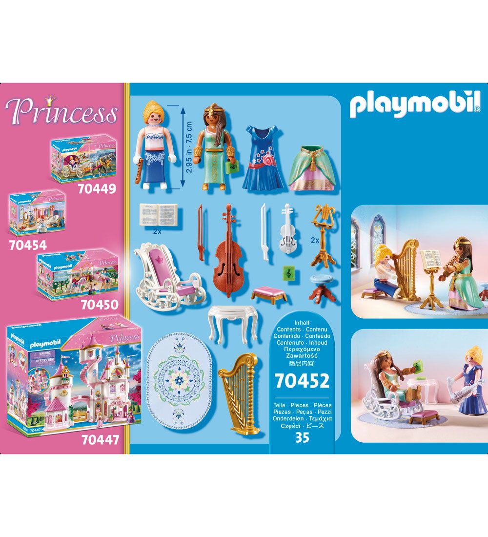 Playmobil Princess - Musikvrelse - 70452 - 35 Dele