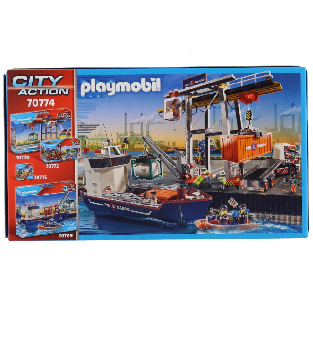 Playmobil City Action - Containerproducent - 70774 - 60 Dele