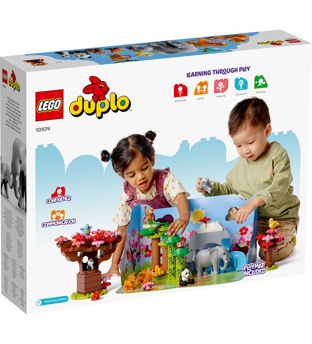 LEGO® DUPLO - Asiens Vilde Dyr 10974 - 117 Dele