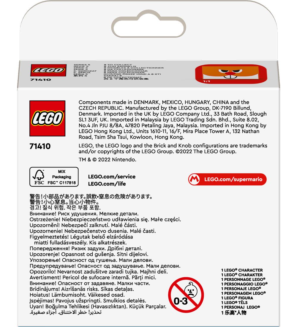 LEGO Super Mario - Figurpakker - Serie 5 71410 - 47 Dele