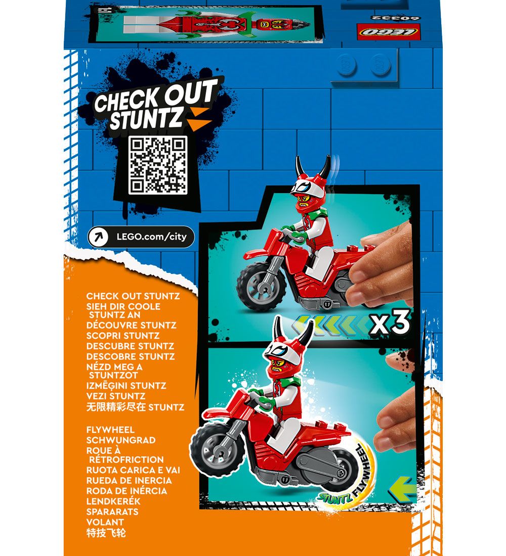 LEGO City Stuntz - Dumdristig Skorpion-Stuntmotorcykel 60332 -