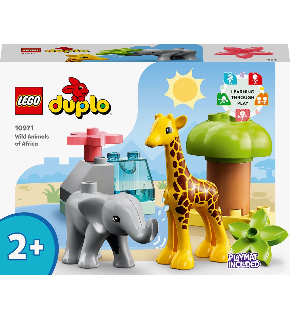 LEGO® DUPLO - Afrikas Vilde Dyr 10971 - 10 Dele