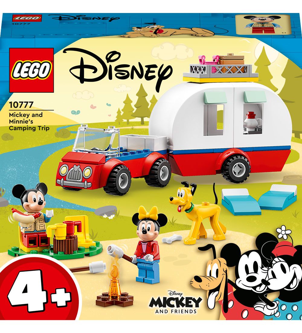 LEGO Disney - Mickey Mouse Og Minnie Mouses Campingtur 10777 -