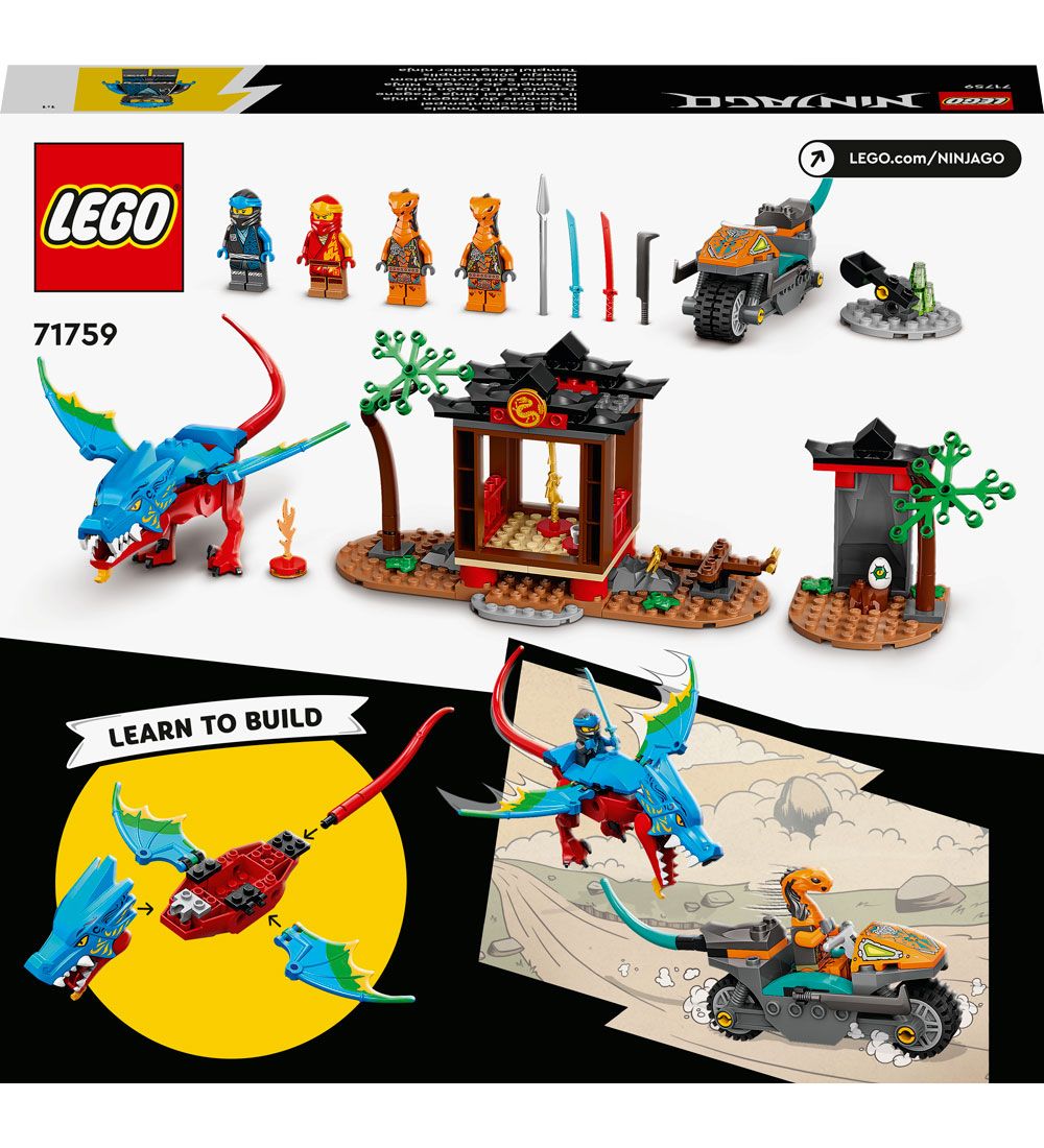 LEGO Ninjago - Ninjadragetempel 71759 - 161 Dele