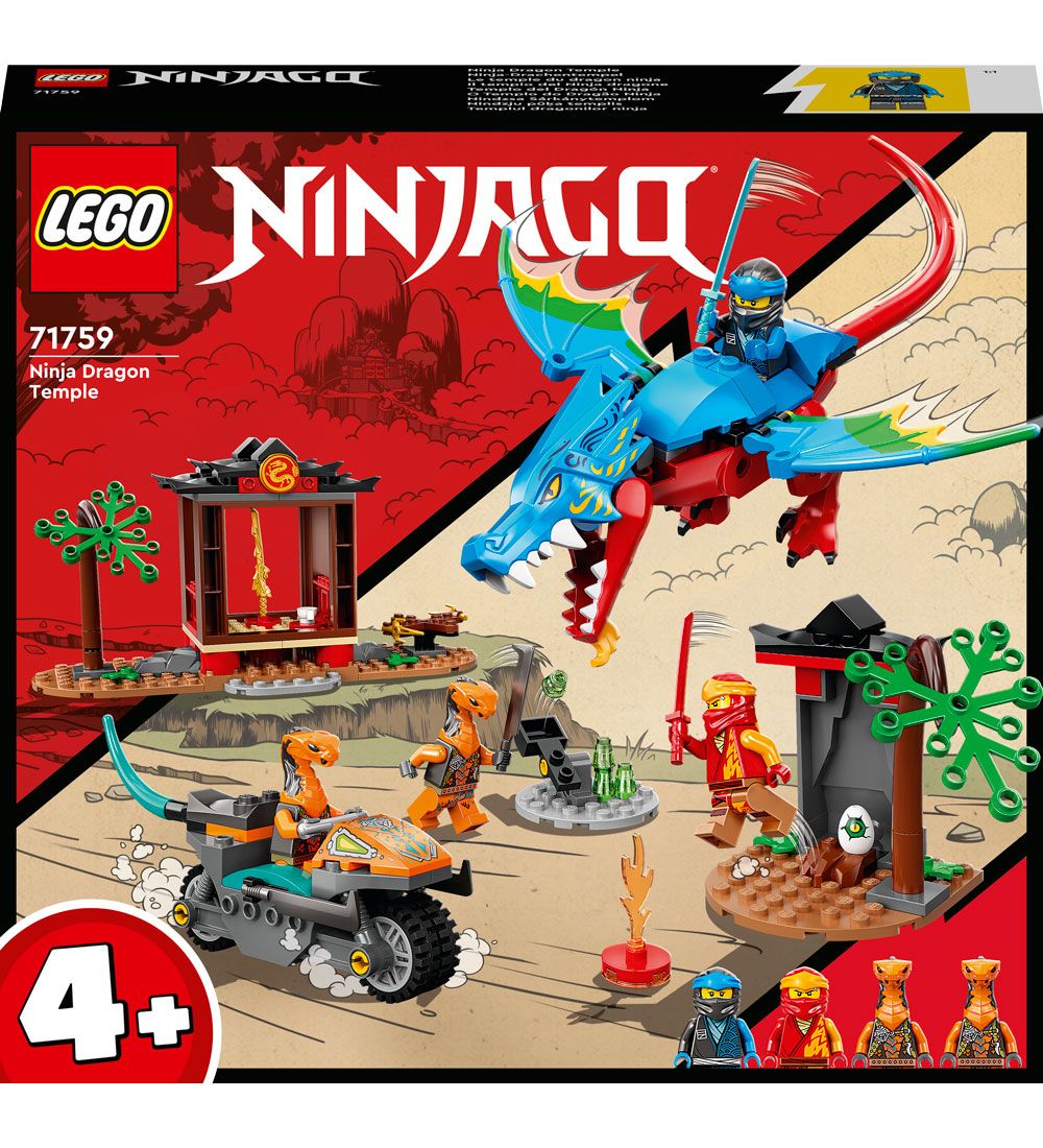 LEGO Ninjago - Ninjadragetempel 71759 - 161 Dele