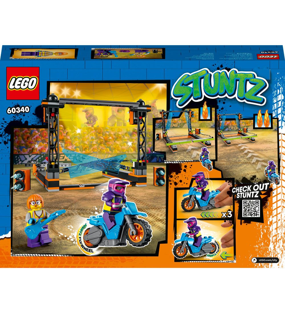 LEGO® City Stuntz - Kniv-Stuntudfordring 60340 - 154 Dele