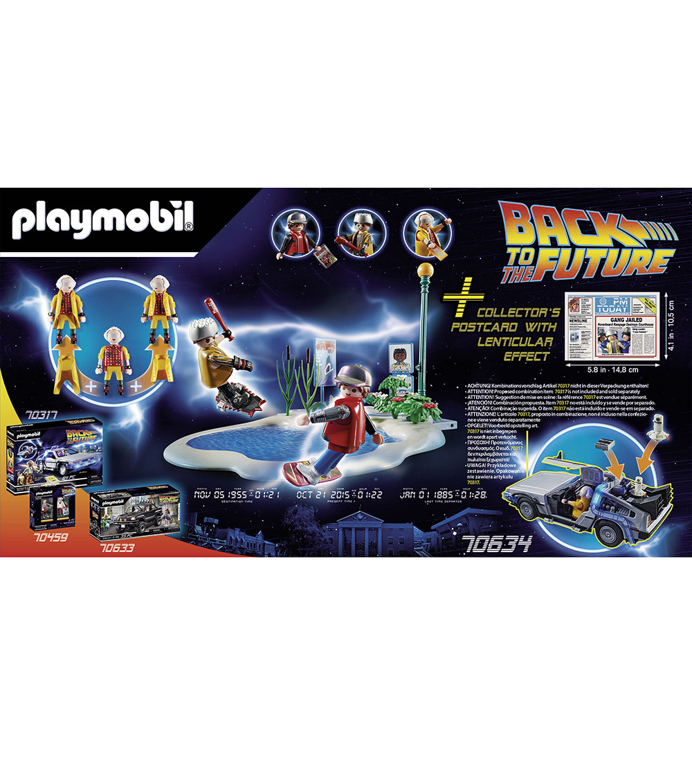 Playmobil Back To The Future - Part II Hoverboard-jagten - 70634