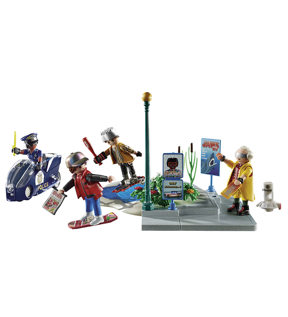 Playmobil Back To The Future - Part II Hoverboard-jagten - 70634
