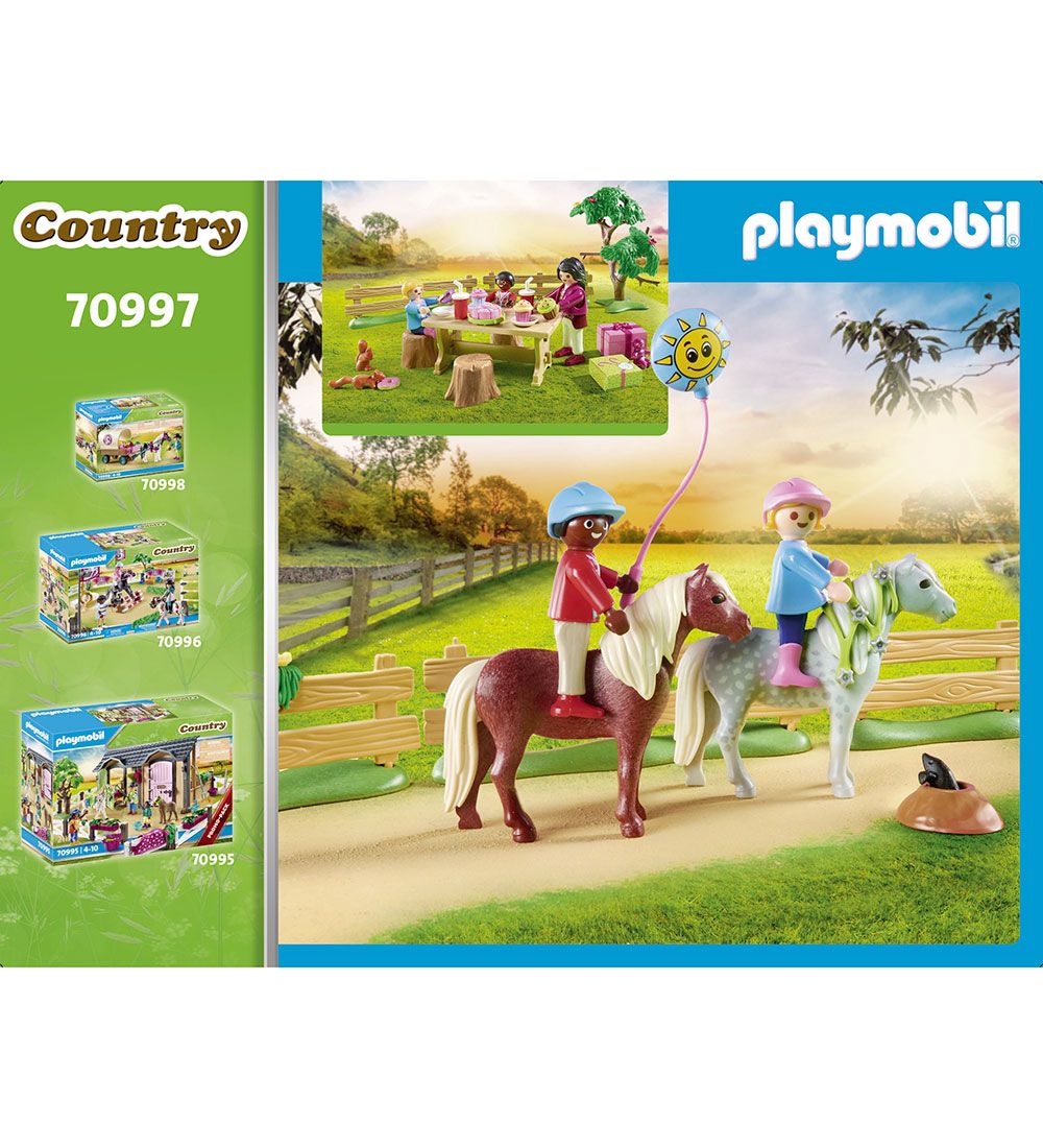 Playmobil Country - Brnefdselsdag P Rideskolen - 70997 - 81 D