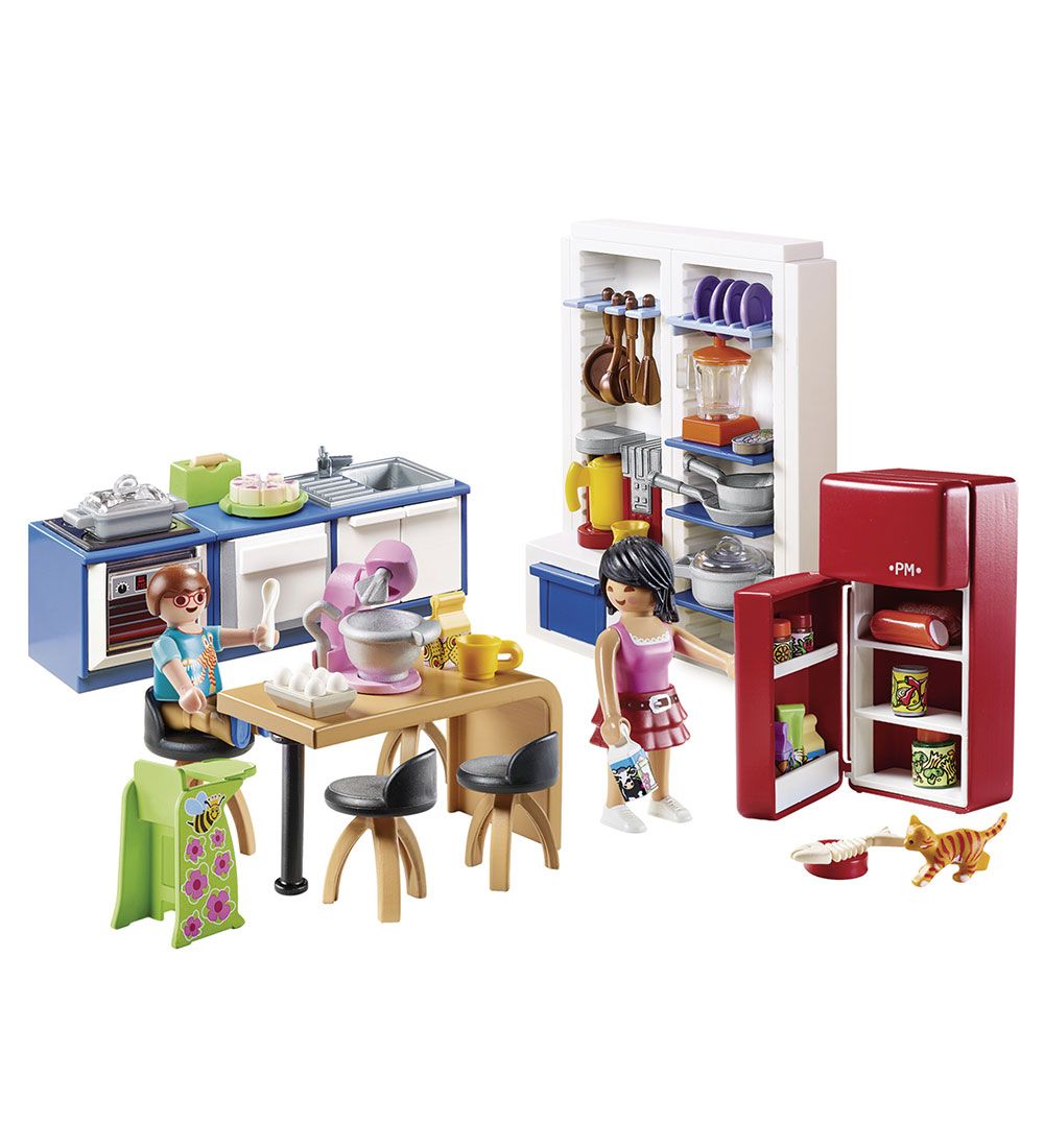 Playmobil Dollhouse - Family Kitchen - 70206 - 129 Dele