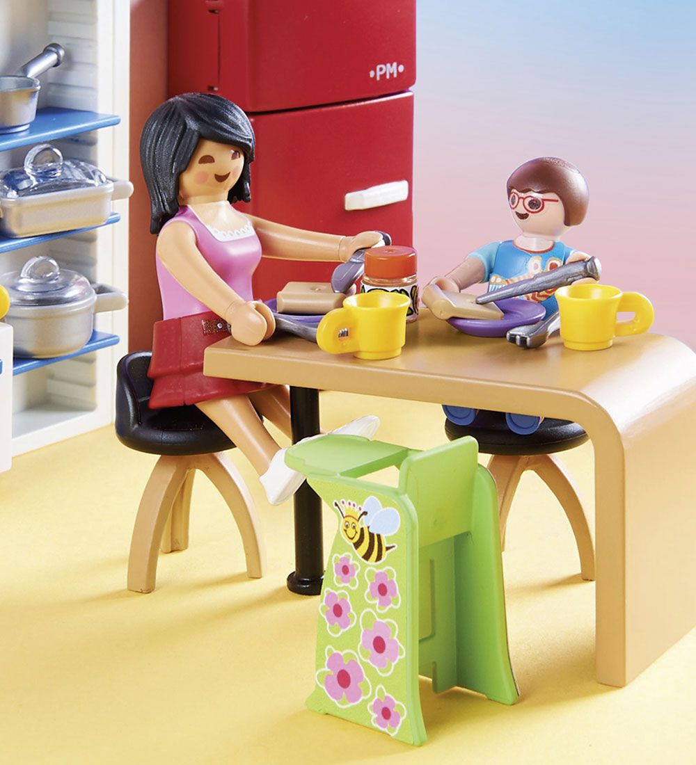 Playmobil Dollhouse - Family Kitchen - 70206 - 129 Dele