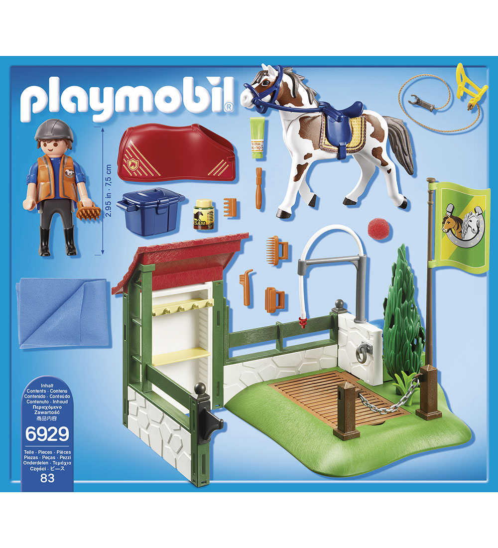 Playmobil Country - Horse Grooming Station - 6929 - 83 Dele