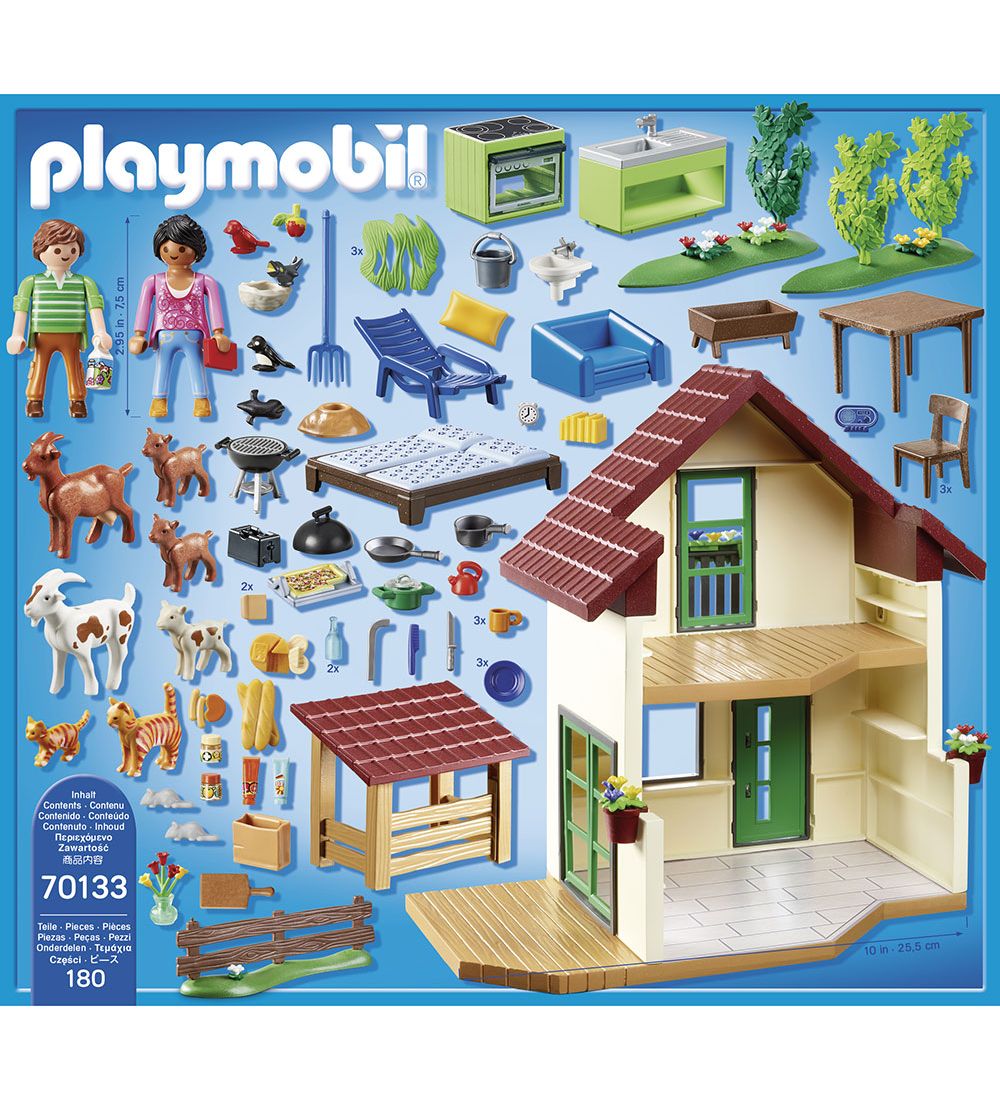 Playmobil Country - Bondegrden - 70133 - 180 Dele